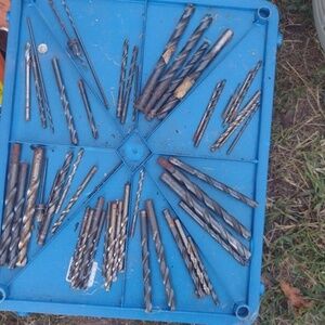 44 pc.Steel Drill Bit Lot